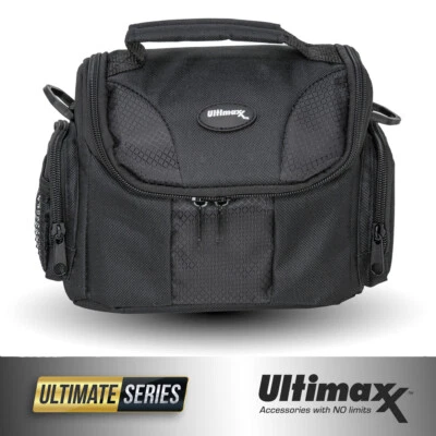 Deluxe Medium Camera Bag for Nikon COOLPIX P900 B500 B700 Panasonic FZ300 FZ80 - Image 1 of 4