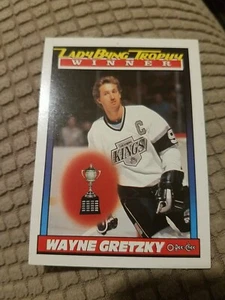 1991-92 Opc/Topps #520 Wayne Gretzky (MINT) Lady Byng Trophy Winner Mint π - Picture 1 of 3
