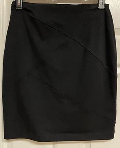 Kelly & Diane Bleistiftrock Größe 8 Polyestermischung komplett gefüttert schwarz - Bild 1 von 4