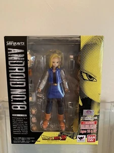 S. H. FIGUARTS Dragon Ball Z Android No.18 Acción Figura Bandai Tamashii Nations - Imagen 1 de 2