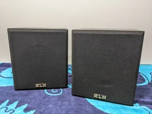 KLH Bookshelf Speakers Wood M-490 - Picture 1 of 5