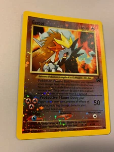 Pokemon Entei 34 Black Star Promo Reverse Holo, Additional Cards Ship FREE - Picture 1 of 12