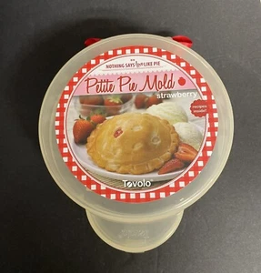 Tovolo Petite Pie Mold Strawberry New - Picture 1 of 7