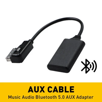 Audio Cable Adapter AMI MMI Bluetooth Music Interface For Audi A3 A4 A5 Q7 AUX - Изображение 1 из 4
