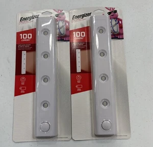 Energizer LED Under Cabinet 12” Light Bar 100 Lumens Pack Of 2 - Picture 1 of 2