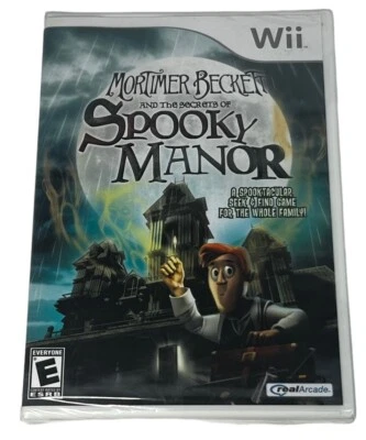 Mortimer Beckett and the Secrets of Spooky Manor Nintendo Wii 2007 2008 NIBP - Image 1 of 4