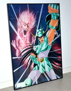 Saint Seiya - Dragon Shiryu V1 Poster - B2 size 51.5cm x 73cm - Japan 1987 Araki - Picture 1 of 4