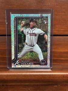 2025 Topps Series 2 #414 Grant Holmes RC Sand Glitter Foil- Atlanta Braves - Picture 1 of 2
