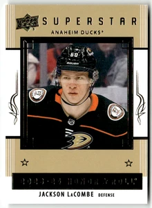 Upper Deck 2023-24 Series 2 Hockey NHL HR43 Jackson LaCombe Honor Roll Superstar - Bild 1 von 2