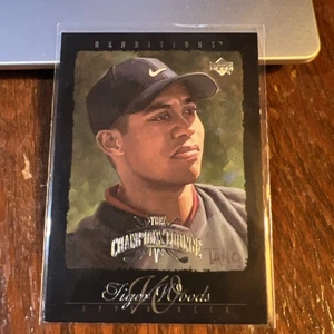 Tiger Woods 2003 Upper Deck Renditions Champions Lounge Sample #CL-TW1 - Bild 1 von 6