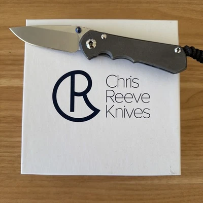 Chris Reeve Inkosi Small Magnacut Plain - Titanium - Drop Point - Image 1 of 4