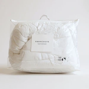 Parachute Down Alternative Mattress Topper Full Size 100% Cotton Shell - Picture 1 of 6