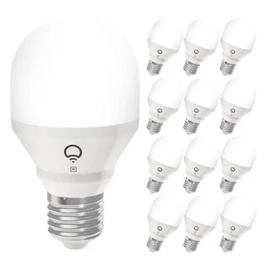 White A19 WiFi Smart LED Light Bulb, Dimmable, No Hub Required, Works with Al... - Picture 1 of 7