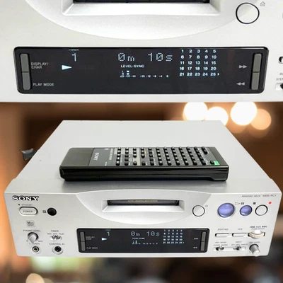 Sony MDS-PC1 MiniDisc Player Recorder MD Deck HiFi Optical Out Japan Fernbedienung - Bild 1 von 4