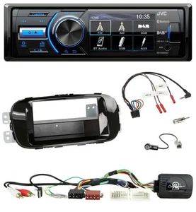 JVC Bluetooth Lenkrad USB DAB Autoradio für Kia Soul 14-19 piano AUX - Bild 1 von 12