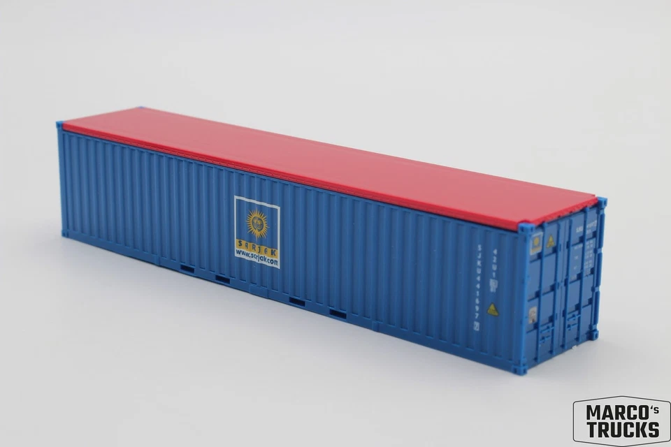 AWM 40ft open-top container "Sarjak" India 75322 1:87 /AWN71-3 - Image 1 of 1