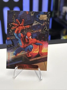 Spider-Man 1994 Fleer Marvel Masterpieces Trading Card #115 Spider-Man - Picture 1 of 3