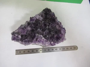 ERSTAUNLICHES AMETHYST QUARZ MINERAL PROBE SCHÖNES EXEMPLAR WIE ABGEBILDET Y3-B-39 - Bild 1 von 12