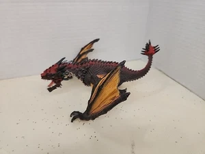 Figura de acción Schleich Eldrador Dragon Fighter rojo negro - Imagen 1 de 6