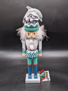 Kurt Adler Nautical Dolphin Hollywood Nutcracker Designed By Holly Adler Gkitter - Picture 1 of 12