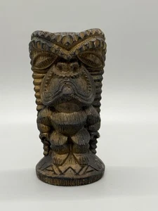 Figurina Tiki di Coco Joe's Made in Hawaii Lava Buona Fortuna Souvenir - Foto 1 di 15