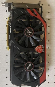 Msi N133 Nvidia Geforce Gtx 760 2gb Graphics Card Gaming Video Pc Gpu - Picture 1 of 4
