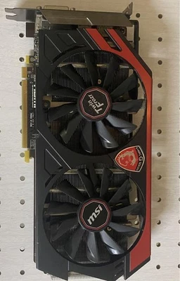 Msi N133 Nvidia Geforce Gtx 760 2gb Graphics Card Gaming Video Pc Gpu - Image 1 of 4