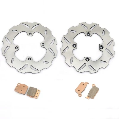For Honda Solid Brake Discs Rotors & Pads CR85R CR85RB 03-07 CR80R CR80RB 96-02 - Image 1 of 4