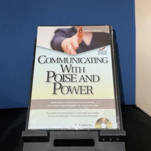 Communicating W/ Poise & Power Audio CDs Business Communication New & Sealed A3 - Imagen 1 de 2