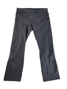 Lululemon Damen sportliche Leggings (Capri) Größe 6 schwarz - Bild 1 von 7