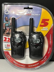 Cobra Microtalk PR 240-2 GMRS/FRS 2-Way Radios - Picture 1 of 6
