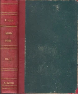 Puglia Ferdinando Manuale teorico-pratico di Diritto Penale 1895 - Picture 1 of 3