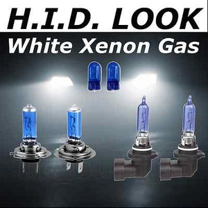 H7 H9 55w 65w White Xenon HID Look High Low Fog Beam Headlight Bulb Pack - Picture 1 of 1