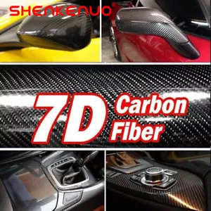 DIY Carbon Fiber Vinyl Wrap Sticker with Air Realease Bubble Free Anti-Wrinkle - Foto 1 di 11