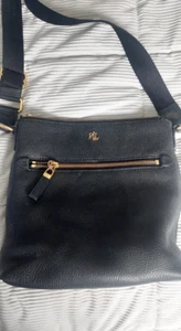 Black Ralph Lauren Crossbody Bag - Picture 1 of 6