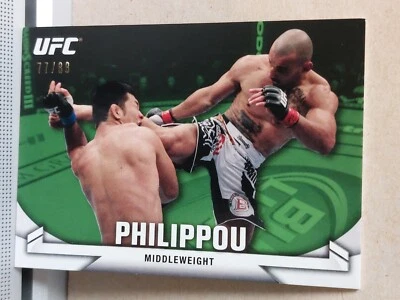 Constantinos Philippou #20 2013 Topps UFC Knockout Green #77/88 - Image 1 of 2