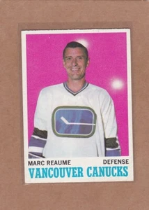 1970-71 TOPPS HOCKEY MARC REAUME #119 CANUCKS EX+ *A30108 - Picture 1 of 1