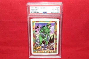 Impel G.I. 1991 Joe Tripwire #23 PSA 10 losa fresca serie 1 Hasbro - Imagen 1 de 2