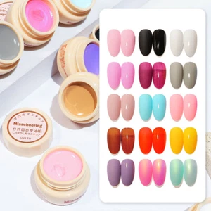 Nail Polish Nail Art Gel Semi-permanent Varnish Hybrid DIY Painting UV G - Picture 1 of 34