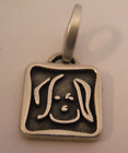 Arizona HUMANE SOCIETY Sterling Silver Necklace Pendant Charm DOG Face 2006