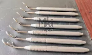 Lot of 10 Pcs Hu-Friedy MH6 Mirror Satin Steal Handle Best Quality - Picture 1 of 4