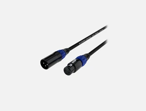Blizzard Lighting DMX-50Q 50' 3-pin XLR(M) - XLR(F) DMX Cable - Picture 1 of 1