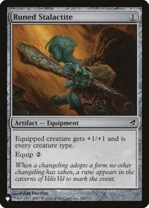 Runed Stalactite #260/301 MTG The List - Lorwyn Common NM - Picture 1 of 1