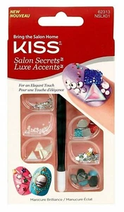 Kiss Salon Secrets Luxe Accents Nail Decoration Gem Stones (62313-NSLX01) - Picture 1 of 1