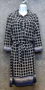 Laundry by Shelli Segal Womens 4 Long Sleeve Collared Dress Blue Beret - NWT - Picture 1 of 14