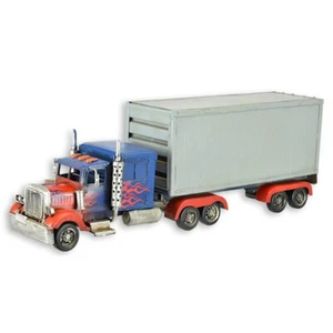 9932116-d Nostalgie Modell-Auto Oldtimer Container Truck LKW 47x10x16cm - Picture 1 of 1