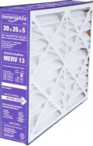 GeneralAire 8FM2025 - 20" x 25" x 5" MERV 13 Cartridge Filter for MAC 2000, 3000 - Picture 1 of 1