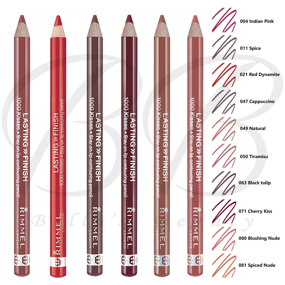 Rimmel Lasting Finish 1000 Kisses Stay On Lip Contouring Pencil Lip Liner 1.2g - image 1 of 1