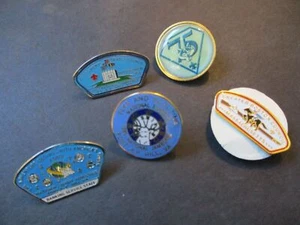 #30 Lote de 5 prendedores de sombrero BSA Boy Scout - Imagen 1 de 6