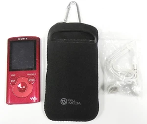 Sony Walkman NWZ-E383 - Red - 4GB - MP3 Music Player - Bundled - Picture 1 of 3